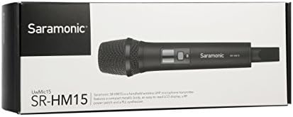 Saramonic UWMIC15 SR-HM15 UHF безжичен микрофон за интервју