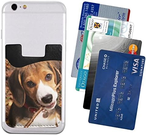 Носител на картички за слатки кучиња, куќиште за картички за картички, куќиште за само лепенка за лична карта за памет за памет