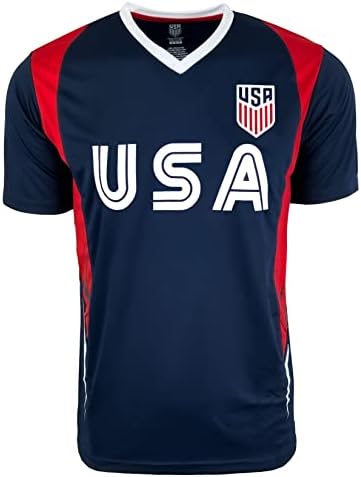 Службен службеник за спорт на икони лиценциран американски фудбал УСМНТ младински деца игра ден кошули со атлетски активни игра за обука, врвни врвни