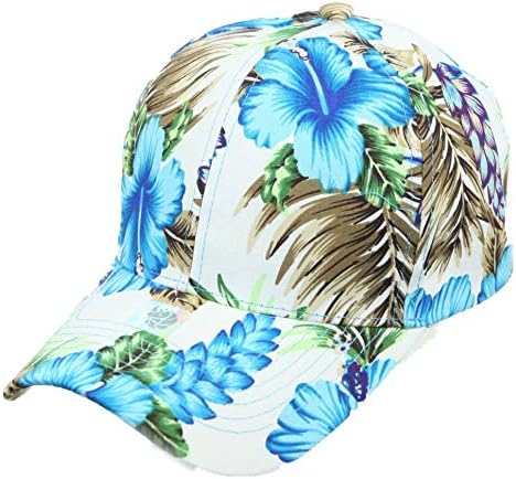 Хавајски Бејзбол Капа Цврст Шапка Цветни Капи Мода Секојдневен Тропски Прилагодлив Унисекс