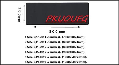 Pkuoufg розова starвездена цртана цртана игра со глушец Pro гејминг рампа на глувчето крпа површина оптимизирана за брзина зашиени анти -кавга рабови x големи