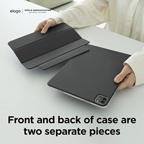 Случај За Магнетно Фолио елаго за iPad Pro 12,9 инчи 6-та, 5 - та, 4-Та Генерација-Задната Плоча може Да се Закачи На Метални