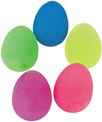 Забавен експрес - G -I -D топки со вртења од јајца за Велигден - Играчки - топки - Беснечки топки - Велигден - 12 парчиња
