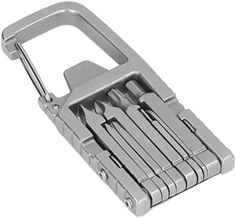 Не'рѓосувачки челик клуч мултитул 12 во 1 алатка за мулти функција со преклопување со шрафцигер за отвор за шишиња за отворено