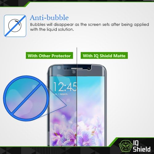 IQ SHIELD Matte Ectar Protector компатибилен со Anple iPhone 4S анти-сјајниот анти-меур филм