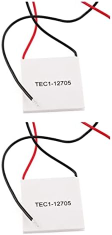 Doitool 2PCS TEC1-12705 Термоелектричен ладилник за ладење модул за плочки со плочки