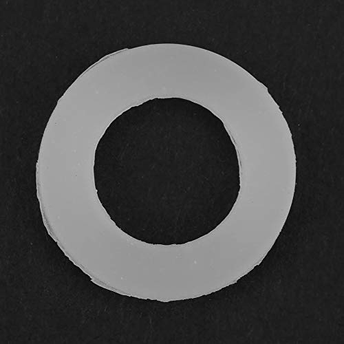 Силиконски заптивки со рамен заптивка О-прстен за запечатување 12 парчиња бел грумски комплет за мијалници за силиконски заптивки