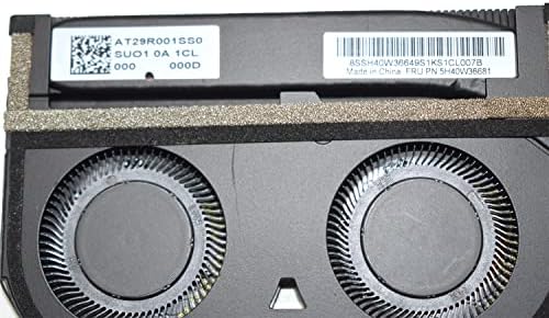 Nodrlin NEW 5H40W36680 Looking Heatsink w/fan for Lenovo ThinkPad x1 јаглерод 10 -ти генерал 21CB 21CC 5H40W36681 5H40W36682
