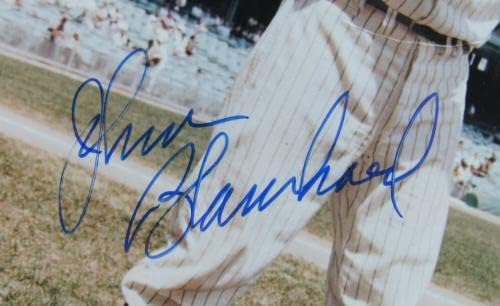 Nyони Бланшар потпиша автоматски автограм 8x10 Photo XVI - Автограмирани фотографии од MLB