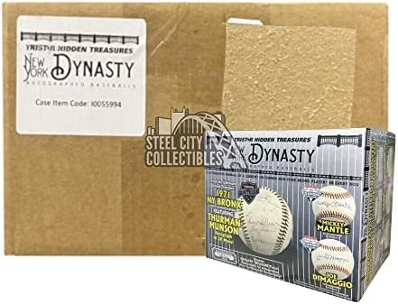 2023 Тристар Скриени Богатства Автограм Бејзбол Њујоршка Династија 12-Кутија Случај-Автограм Бејзбол
