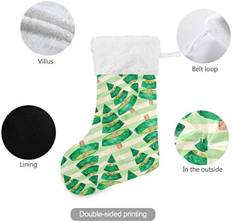 Божиќни божиќни чорапи на Пимилагу XMA 1 Пакет 17,7 , виси чорапи за Божиќна декорација