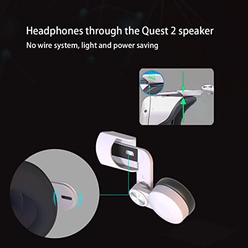 Компатибилен со слушалки Мета потрага 2, прилагодливи слушалки за замена звук за Oculus потрага 2