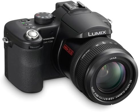 Panasonic Lumix DMC-FZ30K 8MP дигитална камера со стабилизиран оптички зум со стабилизиран слика од 12x