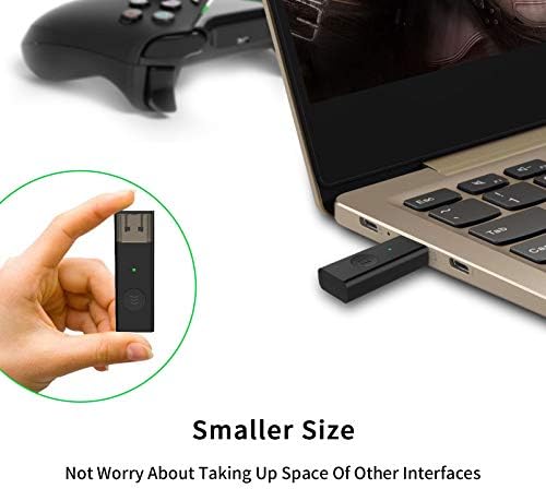 Безжичен адаптер YCCSKY за Xbox One, 2.4GHz USB адаптер за приемник за безжични игри за Xbox компатибилен со Xbox One/PC со