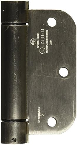 Национални брендови MFG/Spectrum HHI N350-892 Пролетна врата шарка, 3,5-инчи, сатен никел