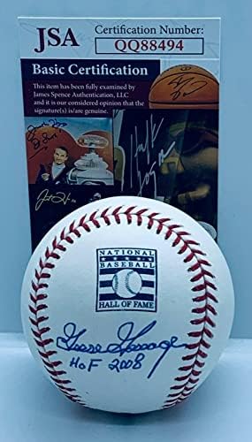 Гуска Озборување Њујорк Јенкис потпиша Хоф Лого Бејзбол Топка Со Натпис ЈСА - Автограм Бејзбол Топки