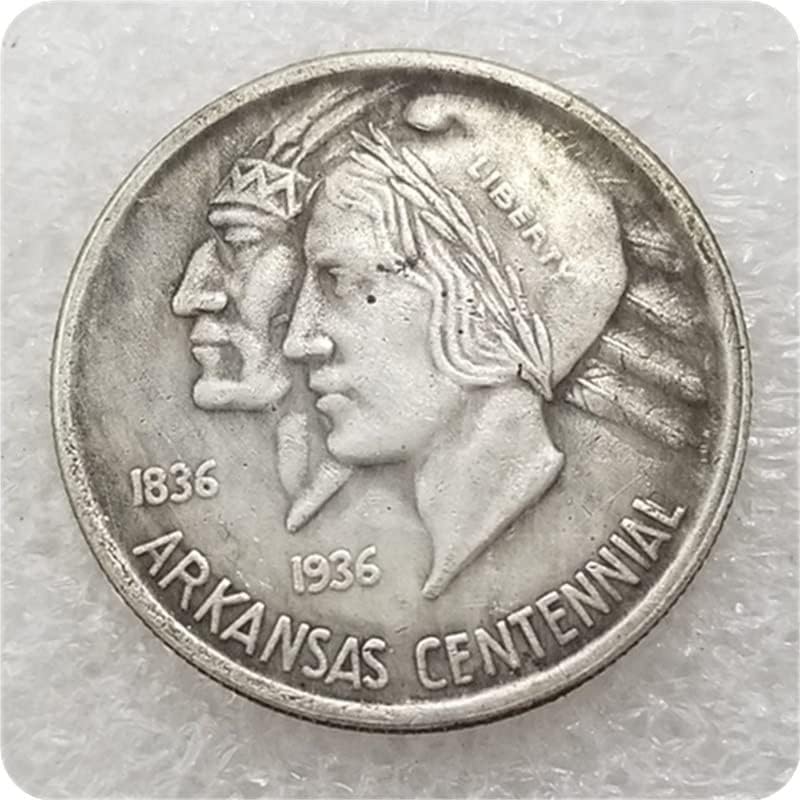 Avcity Antique занаети САД 1939 година комеморативна комеморативна паричка од половина долар сребрен долар