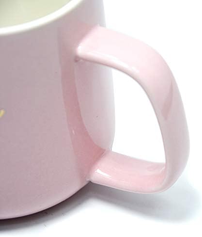 Bignoseeer Баба роденденски подароци розова керамичка кафе кригла Мајки Ден подароци Смешни подароци за жени роденденски подароци за мајка баба нова баба Нова чај чаша
