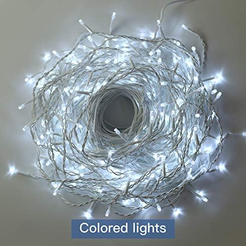Gliimus 220 светла Icicle светло со 3 режими што се менуваат водоотпорни бајки трепет декоративни светла за забава/Божиќ/внатрешен