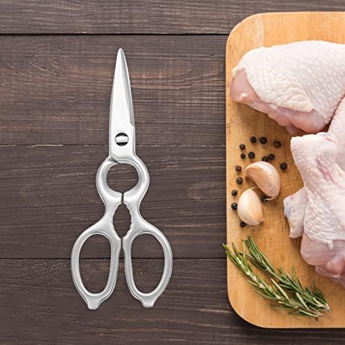 Алатки за хемотонска скара повеќенаменска алатка кујнски ножици не'рѓосувачки челик кујна храна ножици за готвење за готвење