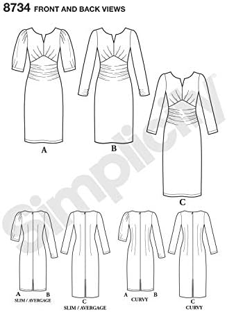 Едноставноста неверојатно вклопуваат модели за шиење на фустани за жени, со големина 20W-28W