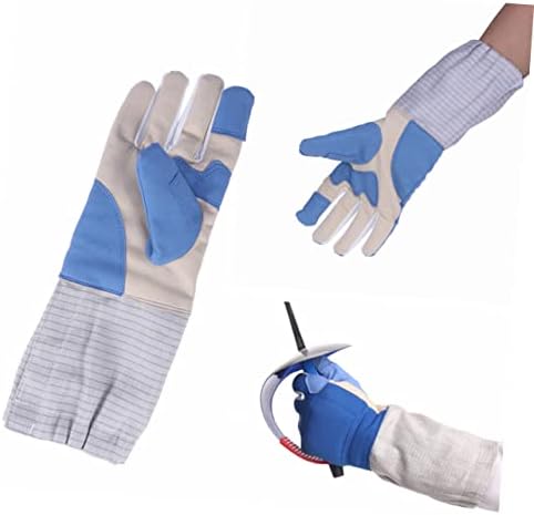 Clispeed 1 компјутер тренингот ракавица ракавица ракавици задебелни ракавици за оградување на ракавици за обука на ракавица