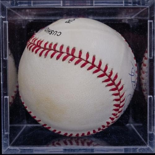 Мајк Шмит Хоф 95 потпишан бејзбол ПСА/ДНК оценет 8,5 - автограмирани бејзбол