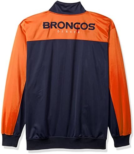 NFL тимска облека за мажи Бронкос Бронкос целосна патека за патеки за патент Трикот