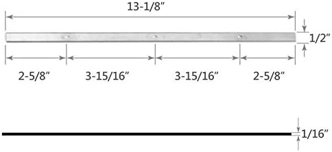 JTex 13-инчен планер за лопатки за Делта 22-555, 22-580,22-590, занаетчија 351.217430 351.275250-Сет од 2