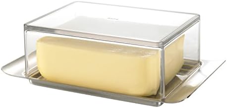 Гефу Бутело путер за чинија, не'рѓосувачки челик, пластика, 5 см, 33620, 24 x 24 x 14,5 см, чисто, сребро