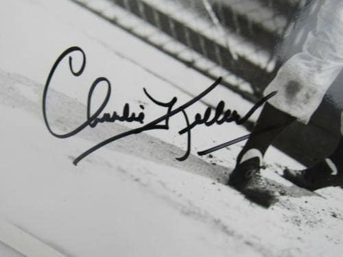 Чарли Келер потпиша автоматски автограм 8x10 Фото JSA TT04584 - Автограмирани фотографии од MLB