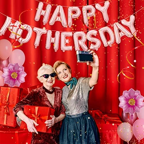 Денот На мајката Партија Балони Комплет Украси 16 инчен Фолија Балон Постави Среќен Ден На Мајката Најдобра Мајка Балон Постави