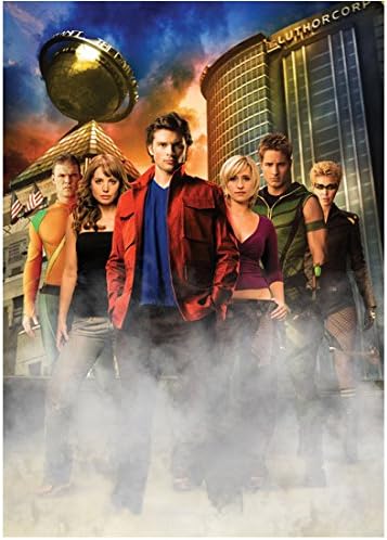 Smallville со Том Велинг како Кларк Кент со девојки и момци 8 x 10 инчи фотографија