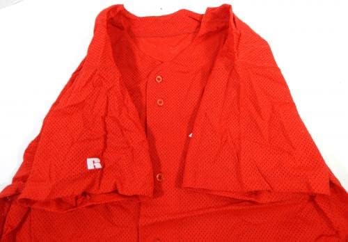 1995 година Синсинати Редс празна игра издадена практика за капење на црвен дрес 48 DP21659 - Игра користена МЛБ дресови