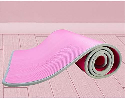 Xceihe јога душек подебела вежба за вежбање фитнес со висока густина анти-сок на домашен терен за теретана