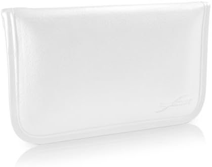 Case Boxwave Case for Huawei 5G Mobile WiFi Pro - Елитна торбичка за кожен месинџер, синтетички кожен покритие куќиште дизајн