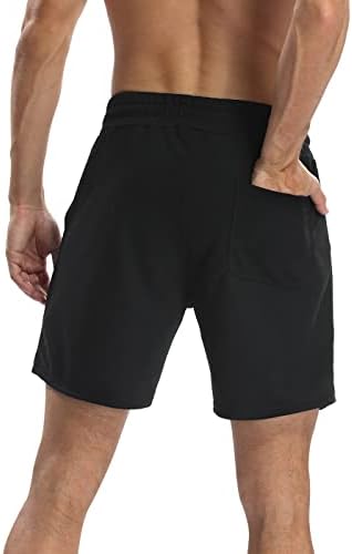 LRD Suter Shorts For Men 7 инчи Incheam обичен атлетски џеб џогер шорцеви