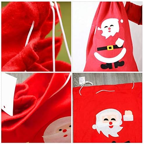Валклад торба Дедо Мраз Тековна торба за забави Декор Случајна шема