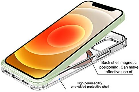 Кристално Чист iPhone 12 Мини Случај Со Вграден Магнетски Круг за 5,4 Инчи 2020 година
