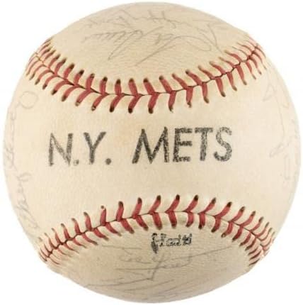 1971 Њујорк Метс Тим Потпиша Бејзбол Нолан Рајан Том Сивер ЏСА Коа-Автограм Бејзбол