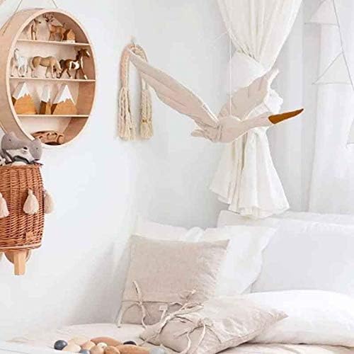 Орев креативен wallид што виси кадифена куклена ткаенина семејна спална соба детска соба декорација приврзок бебе удобна перница