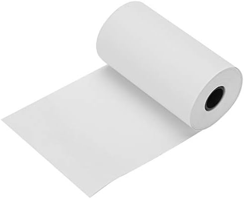 Термичка хартија, 5,5 x 2,8 см печатач Термички прием на хартија за печатач Термички хартија Добра изведба. За канцелариски