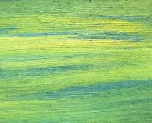 Сликање автентичен оригинален ооак импресионист минималистички морски океански морски архипелаг влез Аква цијан сина сина екстра