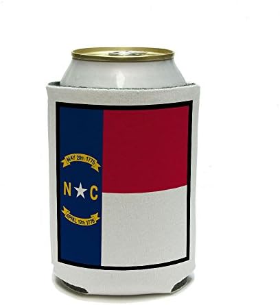 ГРАФИКА &засилувач; Повеќе Северна Каролина Државно Знаме Може Кулер-Пијат Изолатор - Пијалок Изолирани Носителот