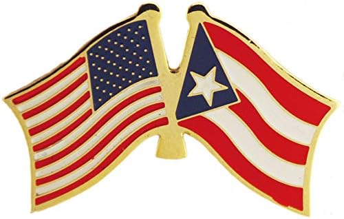 Порто Рико/САД знаме 1 Метална лаптоп и капа за капа