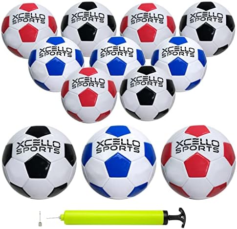 XCELLO Sports Soccer Ball Size 3 Собрани графики со пумпа
