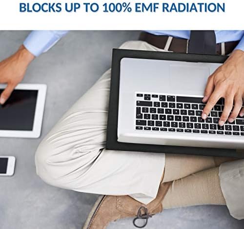 Заштита на подлогата за лаптоп EMF, Компјутерска подлога за зрачење bellубео, блокирање, лаптоп подлога за заштита на топлина,