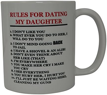 Rogue River Tactical Scual Tad Cafe Chafe Chign News Cup Одлична идеја за мажи за мажи правила за датира мојата ќерка ми