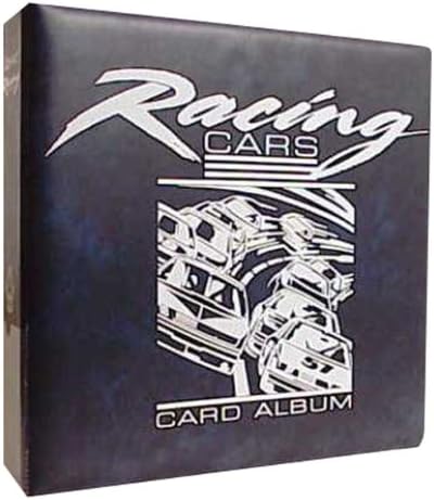 Ултра про 3-ринг-албум со картички со сини трки