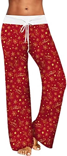 Бафало карирани панталони за пижами со средно-половината црвена и црна карирана п.ј.